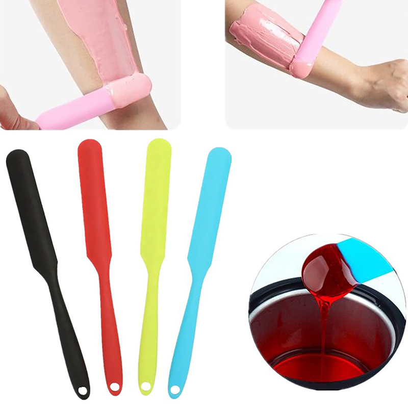 Wax Applicator Pad - Neue Silikon-Kosmetik-Wachsspatel, Antihaft-Haarentfernungsstifte, Körperwachs-Applikator, Schaber, Wachs-Applikator-Stifte