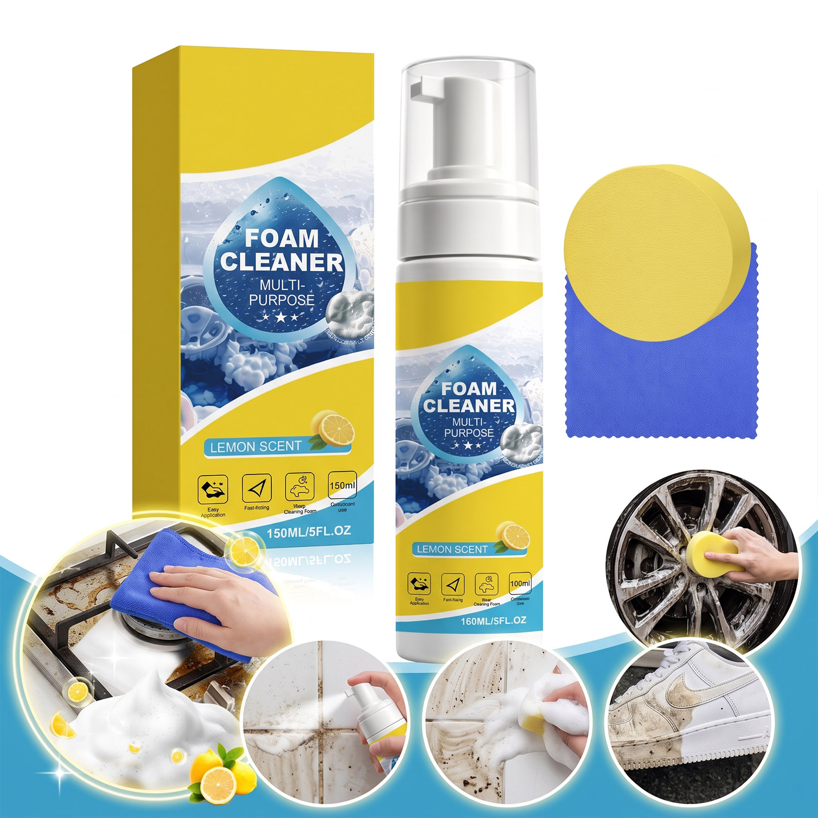 Multifunktionales Schaumreinig – Interior Detailing Kit Bewertung und Preis