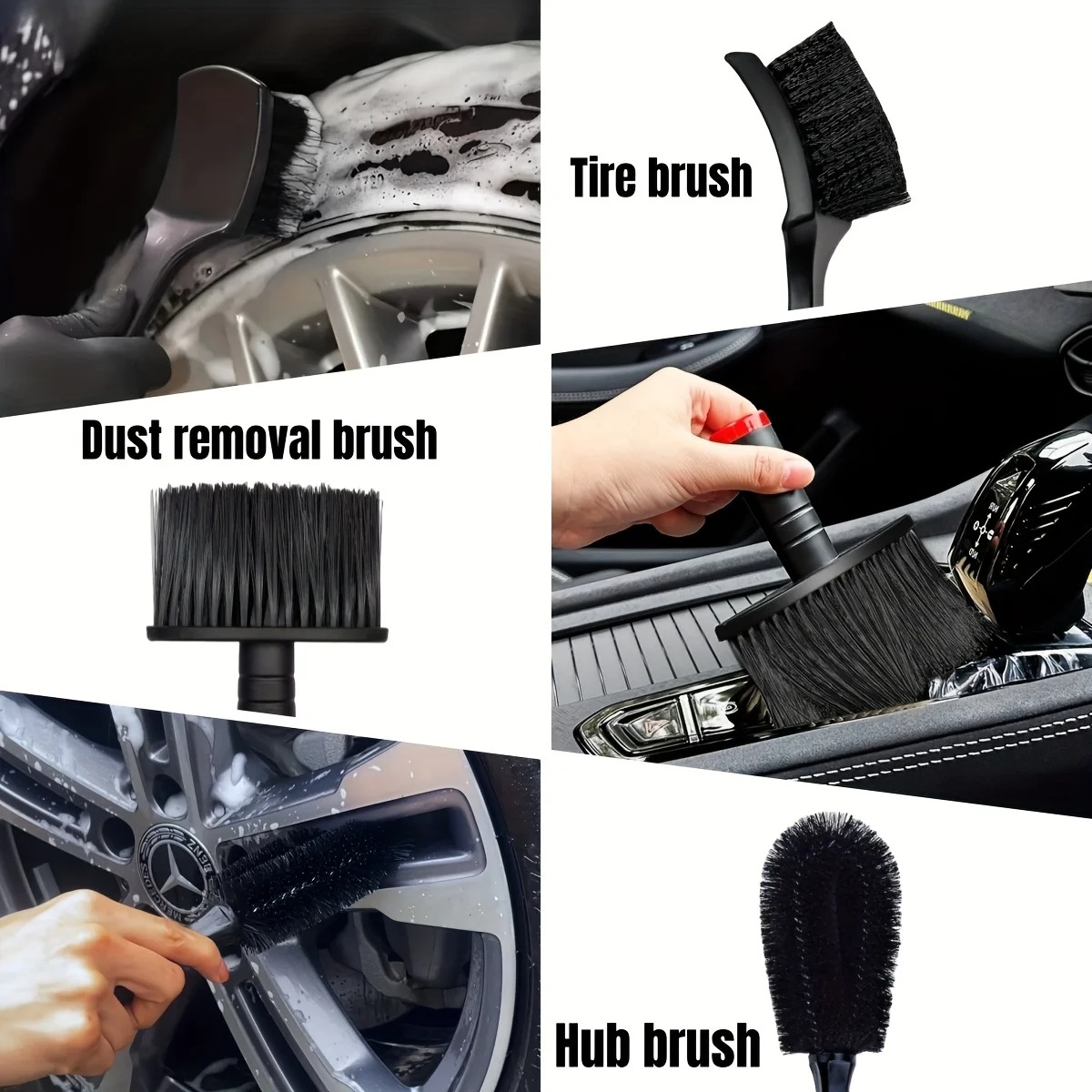 16-teiliges Autowaschbürsten-S – Interior Detailing Kit Bewertung und Preis